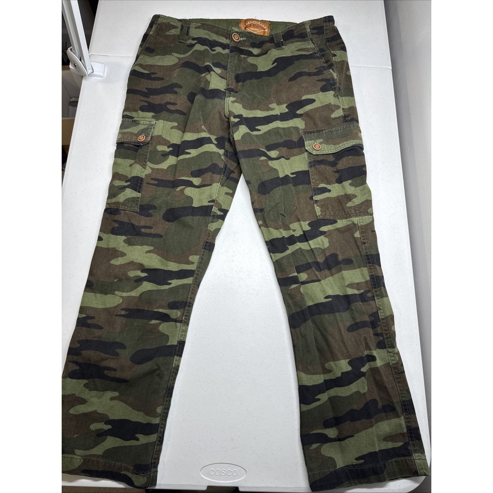 Red Camel Men's Camo Cargo Pants, 36*32(Actual 36*29(hemmed))
